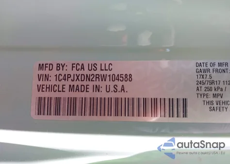 2024 Jeep Wrangler 4-Door Sport 4X4 from USA, damaged, VIN 1C4PJXDN2RW104588